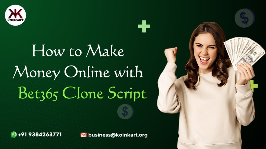 How to Make Money Online with a Bet365 Clone Script in 2025