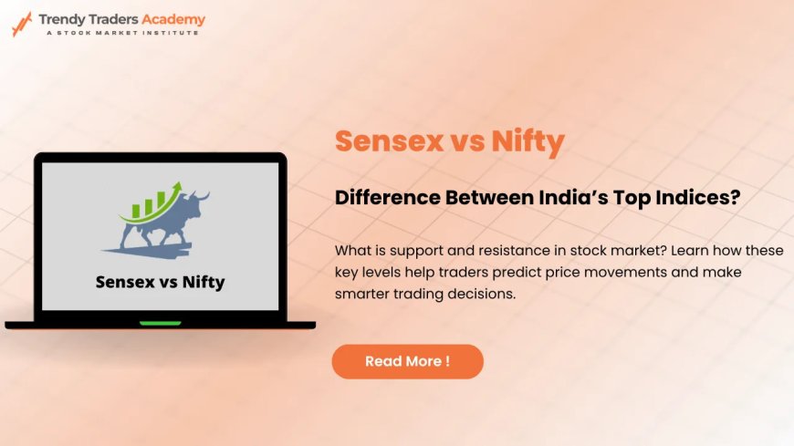 Sensex vs Nifty: Key Differences Explained Simply