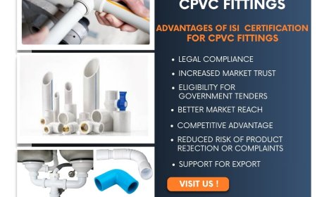 Your Trusted ISI Consultant for CPVC Fittings