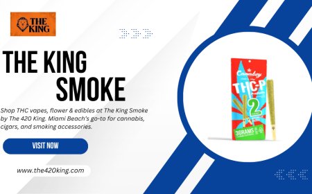 The King Smoke Shop by The 420 King: Miami Beach’s Trusted Source for Cannabis and Vapes