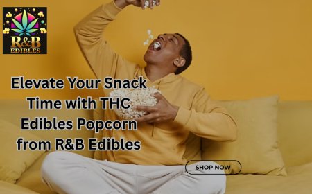 Elevate Your Snack Time with THC Edibles Popcorn from R&B Edibles