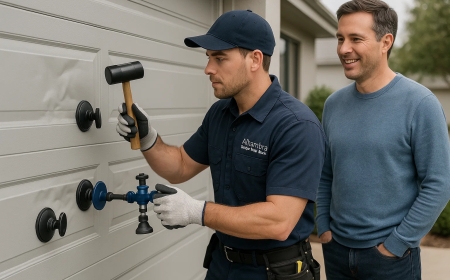 What Causes Garage Door Dents Repair in Alhambra and How Can You Prevent Them?