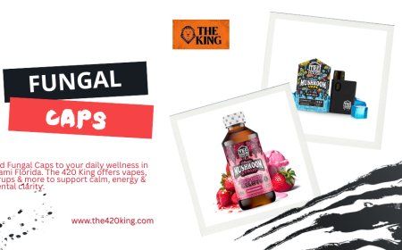 Fungal Caps for Calm Living & Daily Wellness Rituals  | The 420 King
