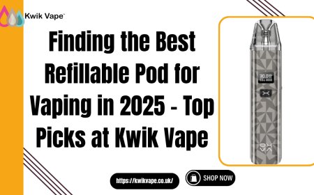 Best Refillable Pod Kits for 2025 | Kwik Vape UK Worthing
