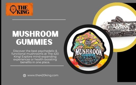 Mushroom Gummies for a Cosmic Journey: The 420 King Florida Guide