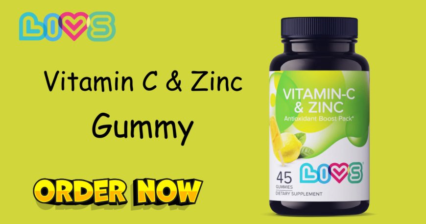 Zinc Vitamin C Gummies | LIVS Gummies for Adults Miami FL