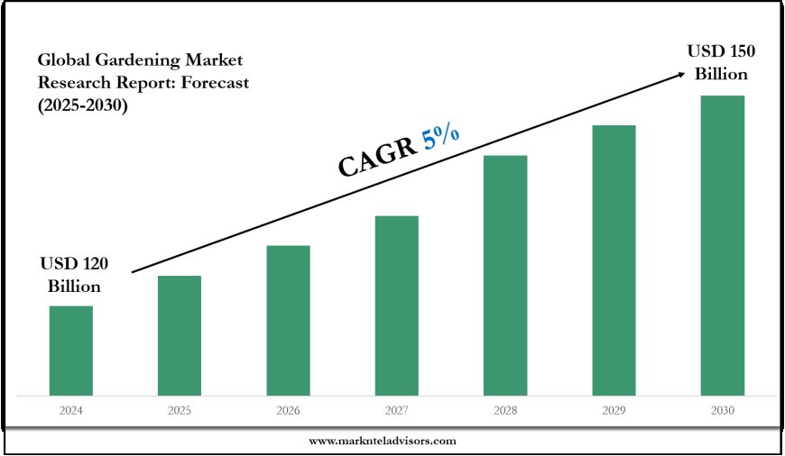 Gardening Market Outlook: Size, Share, and Competitive Trends 2030