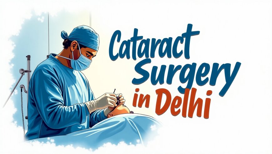 Breakthroughs in Eye Care: Exploring the Best Options for Cataract Surgery in Delhi