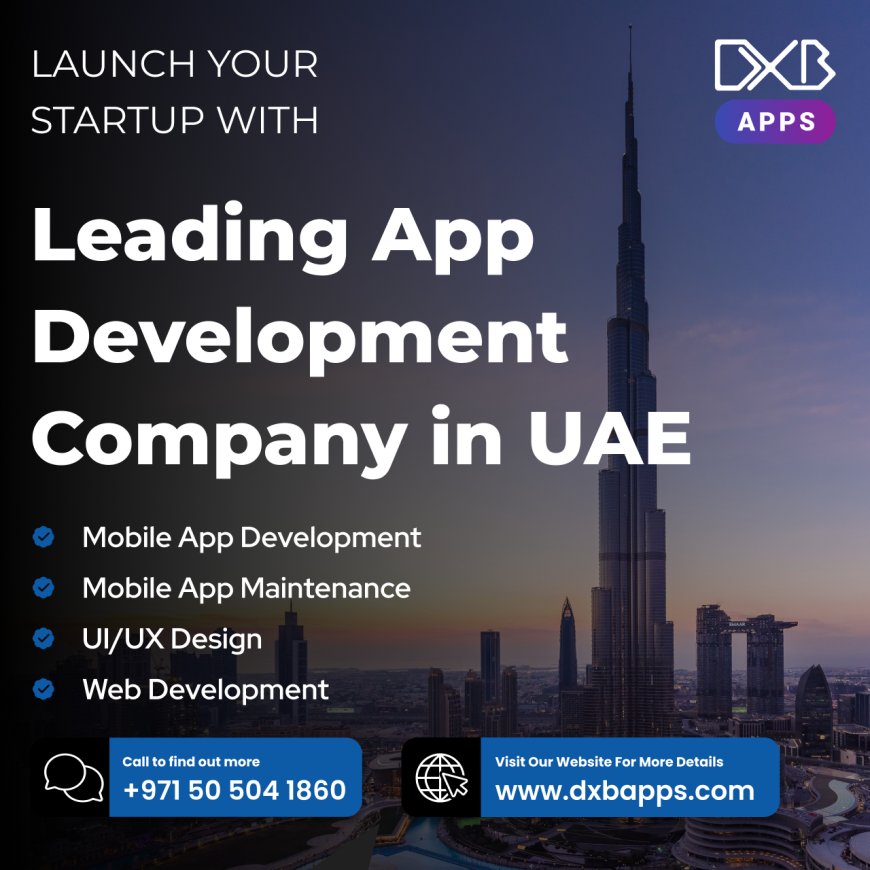 Get top mobile application development Abu Dhabi solutions by DXB APPS