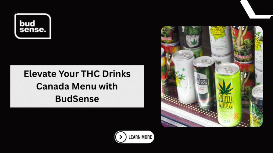 Elevate Your THC Drinks Canada Menu with BudSense