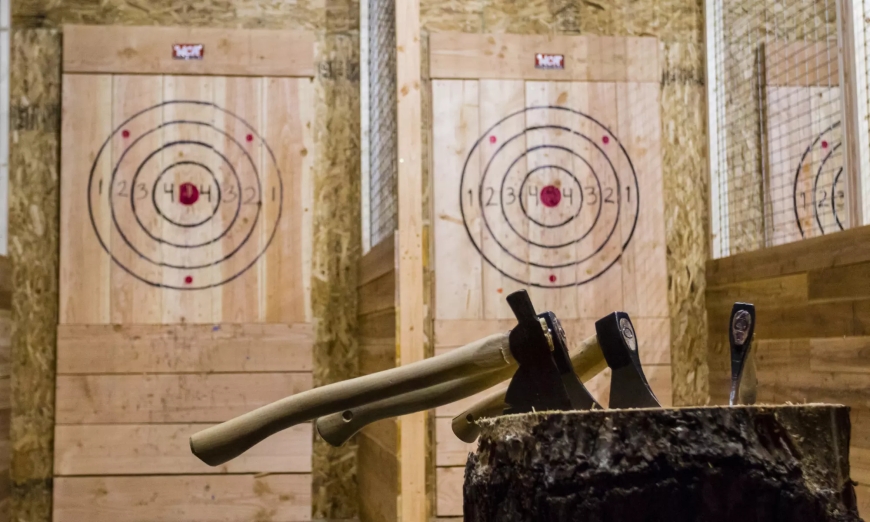 Discover the Thrill of Throwing Axes: A Unique Spin on Team Building