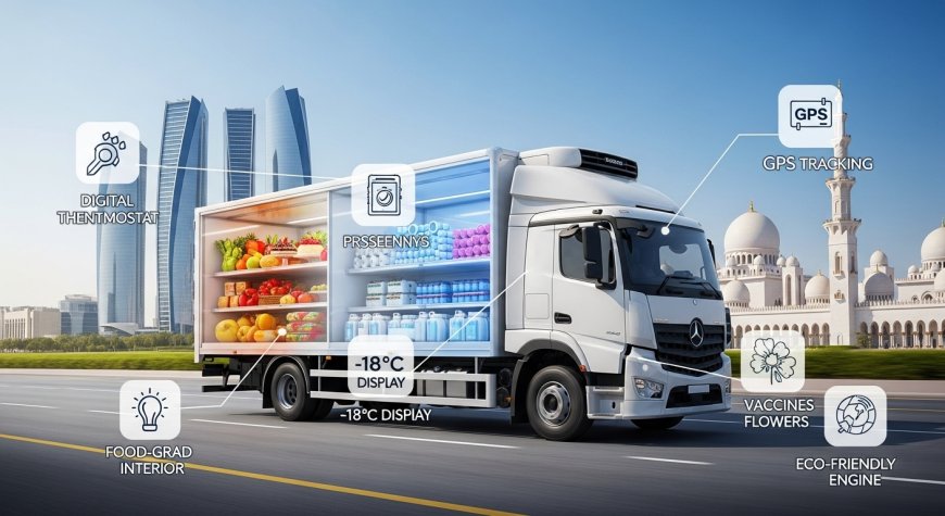 Refrigerated Truck Rental in Abu Dhabi – Fast, Reliable & Temperature-Safe Deliveries