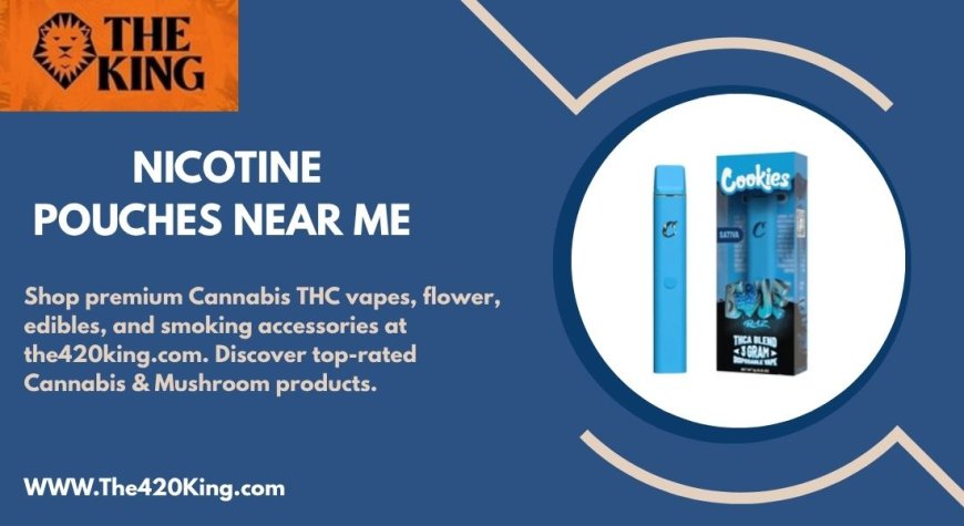 Find Nicotine Pouches Near Me & More at The 420 King Smoke Shop