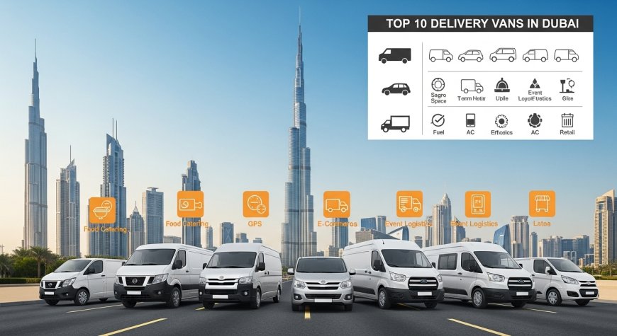 How to Rent a Delivery Van in Dubai: Top Tips and Best Options in 2025