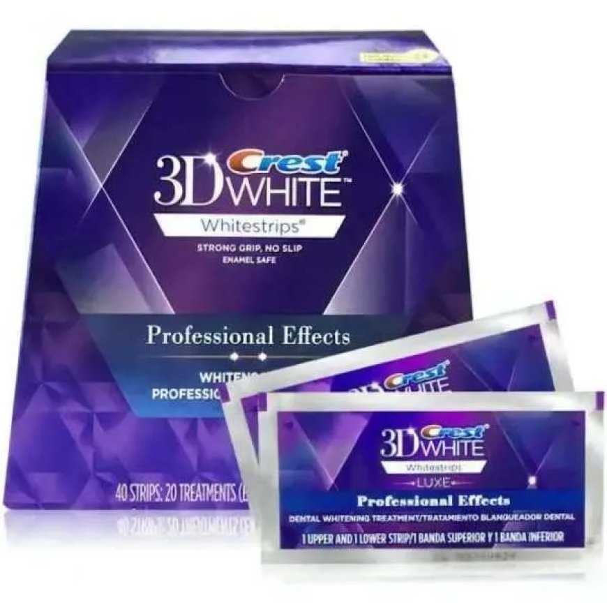Crest Teeth Whitening Strips Professional Effects – Advanced Whitening with The White Smiles