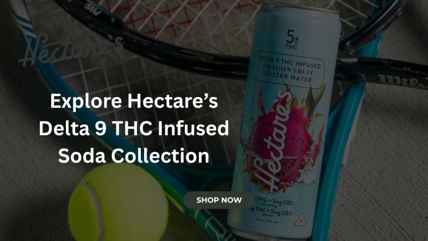 Explore Hectare’s Delta 9 THC Infused Soda Collection