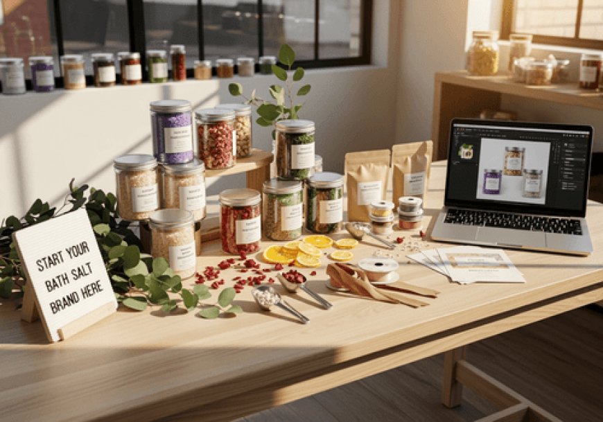 Launch Your Skincare Line with Bath Salts: The Easiest, Most Affordable Path to Success.