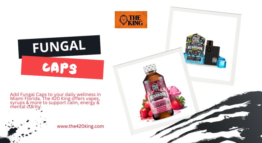 Fungal Caps for Calm Living & Daily Wellness Rituals | The 420 King