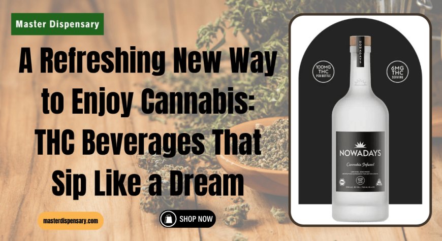 Premium THC Beverages in Miami | Master Dispensary