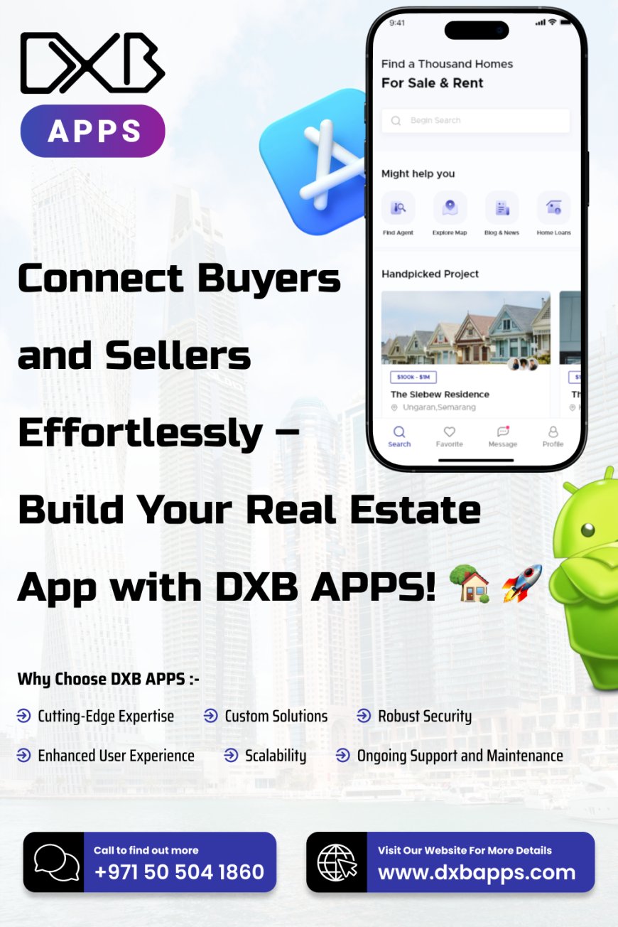 DXB APPS offers creative and advanced  mobile app development Dubai services